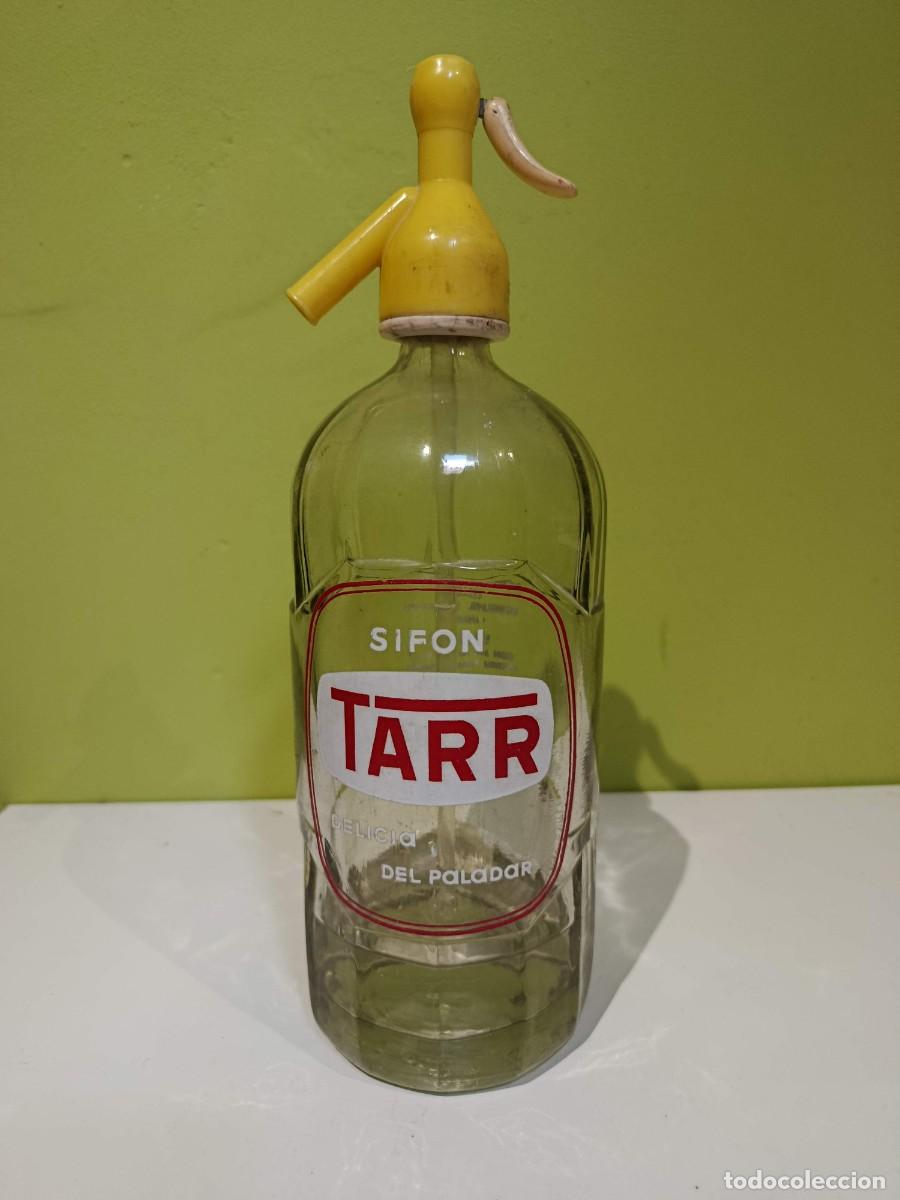 Botellas antiguas: Botella de sif&oacute;n TARR