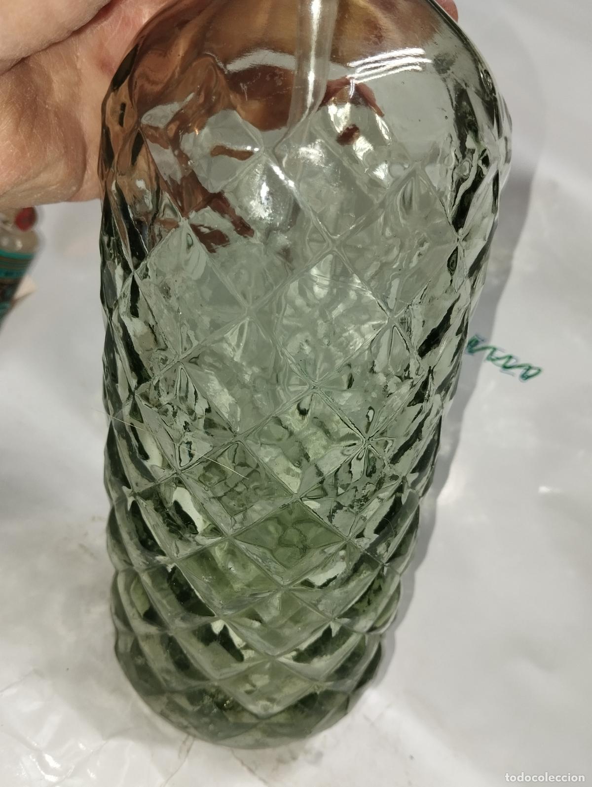 Botellas antiguas: SIFON ANTIGUO CON RELIEVES - Foto 3
