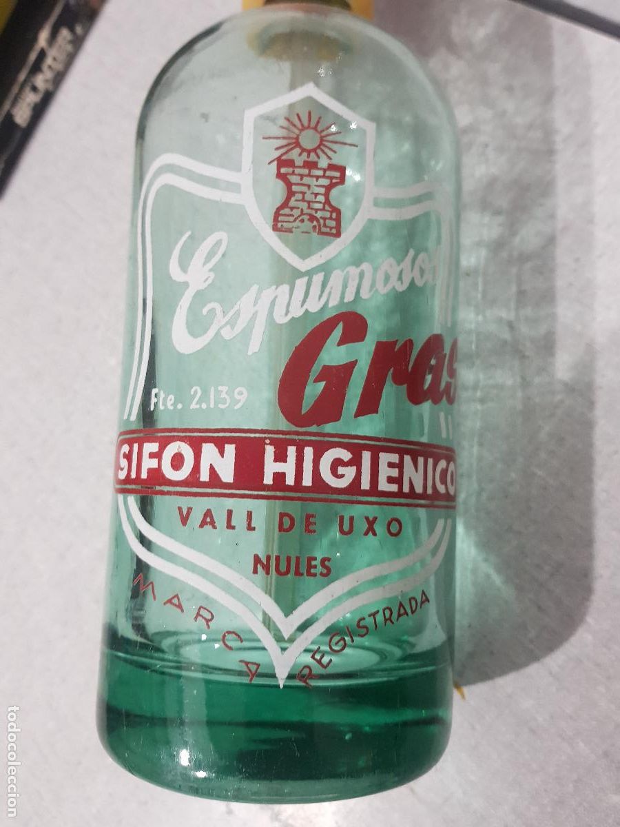 Botellas antiguas: ESPUMOSOS GRAS,VALL DE UXO-NULES