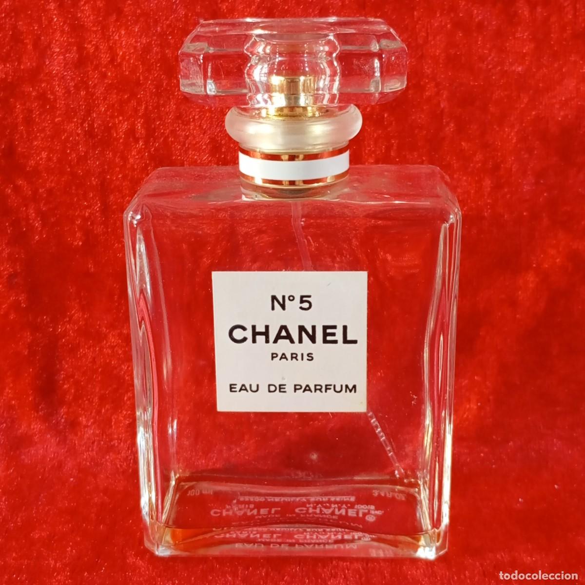 Botellas antiguas: CHANEL N&ordm; 5 - EAU DE PARFUM - PARIS - PERFUME - 100 ml - FRASCO PERFUME VACIO / 3074-2