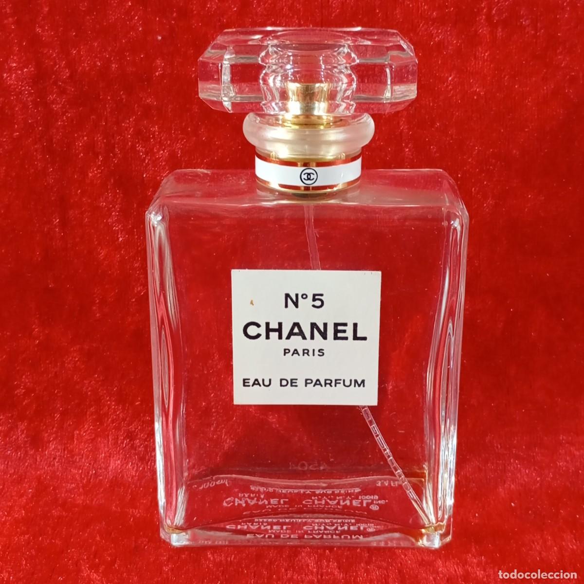 Botellas antiguas: CHANEL N&ordm; 5 - EAU DE PARFUM - PARIS - PERFUME - 100 ml - FRASCO PERFUME VACIO / 3074-7