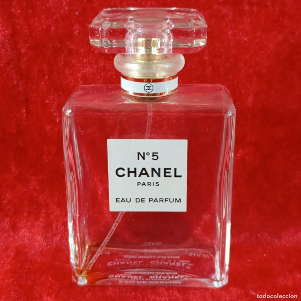 Botellas antiguas: CHANEL N&ordm; 5 - EAU DE PARFUM - PARIS - PERFUME - 100 ml - FRASCO PERFUME VACIO / 3074-10