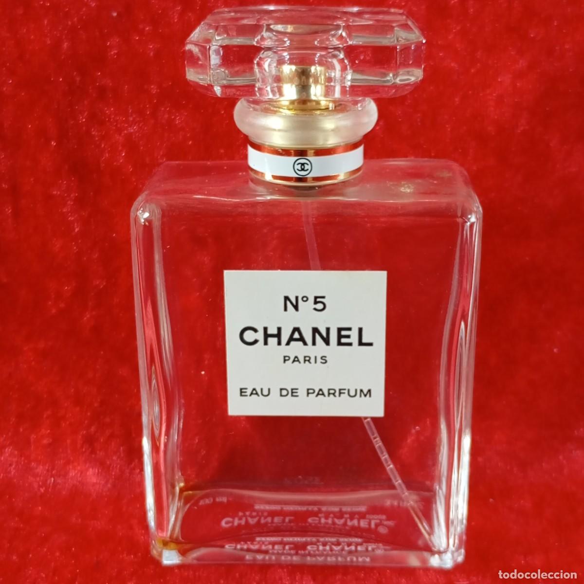 Botellas antiguas: CHANEL N&ordm; 5 - EAU DE PARFUM - PARIS - PERFUME - 100 ml - FRASCO PERFUME VACIO / 3074-12
