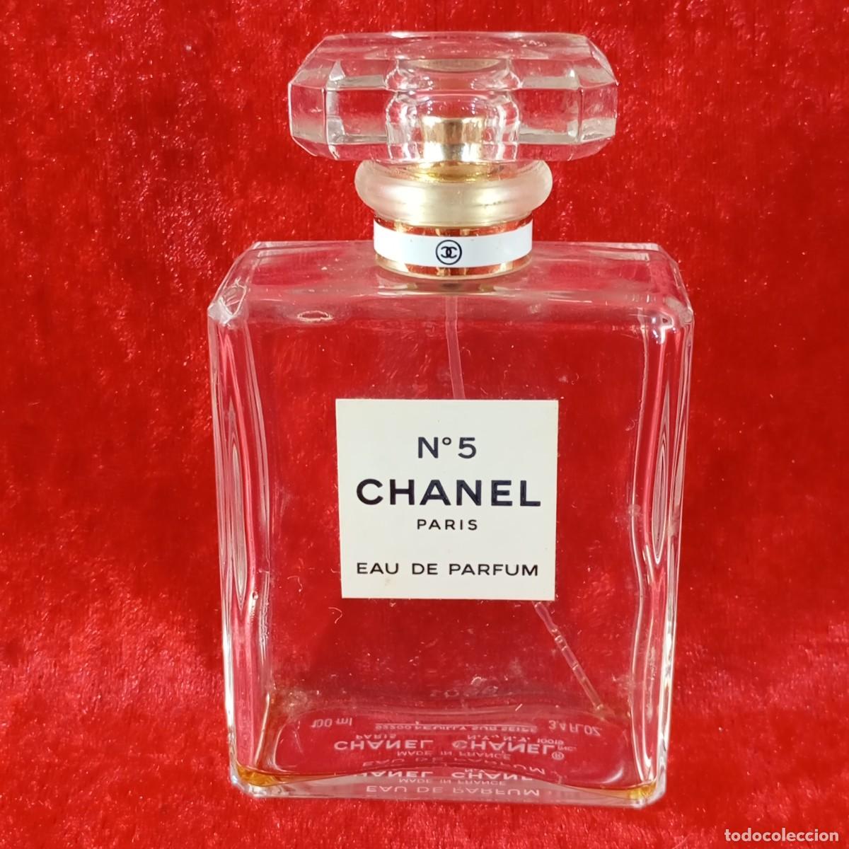 Botellas antiguas: CHANEL N&ordm; 5 - EAU DE PARFUM - PARIS - PERFUME - 100 ml - FRASCO PERFUME VACIO / 3074-18