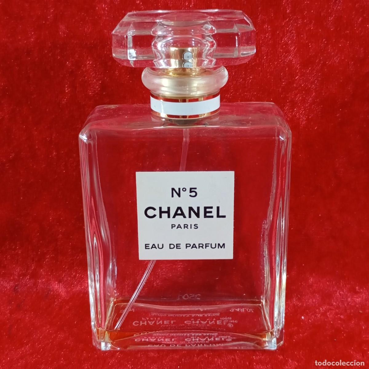 Botellas antiguas: CHANEL N&ordm; 5 - EAU DE PARFUM - PARIS - PERFUME - 100 ml - FRASCO PERFUME VACIO / 3074-22