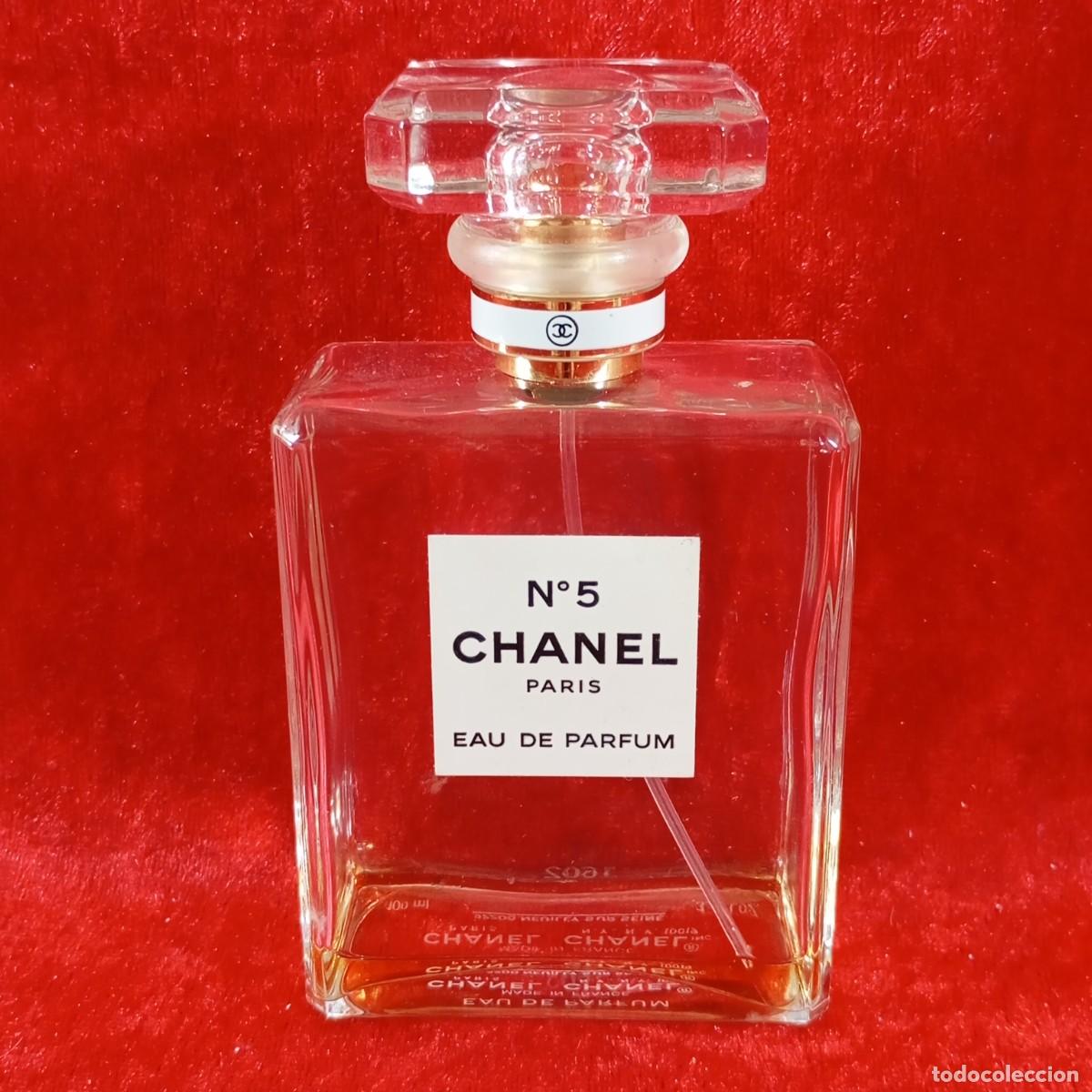 Botellas antiguas: CHANEL N&ordm; 5 - EAU DE PARFUM - PARIS - PERFUME - 100 ml - FRASCO PERFUME VACIO / 3074-23