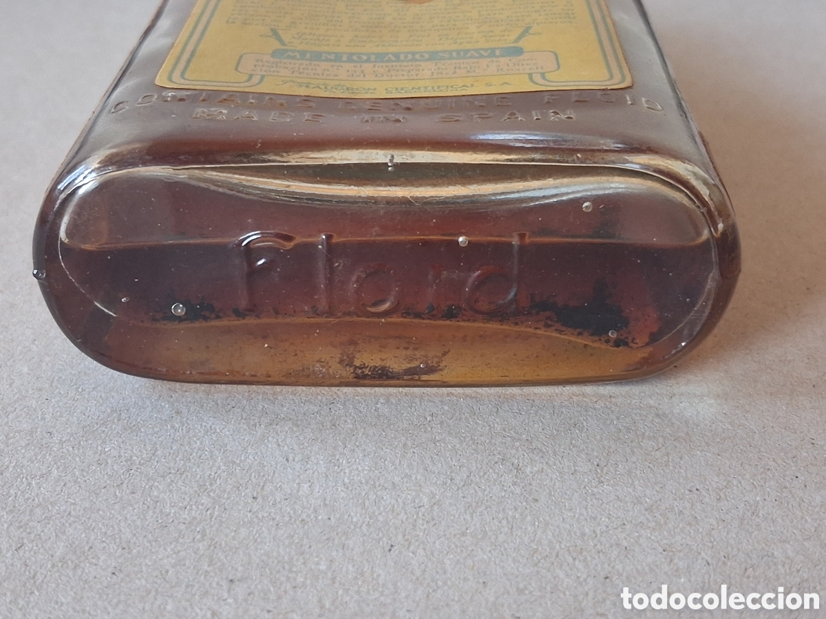 Botellas antiguas: Botella frasco Floid - Foto 9
