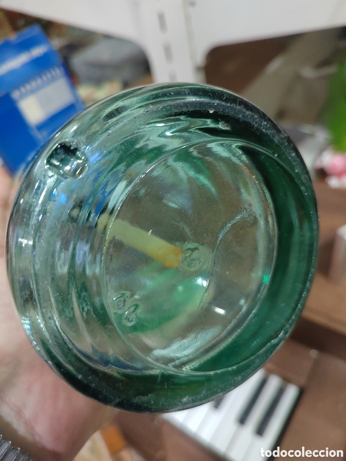 Botellas antiguas: Antiguo sifon cabeza de plomo - Foto 7
