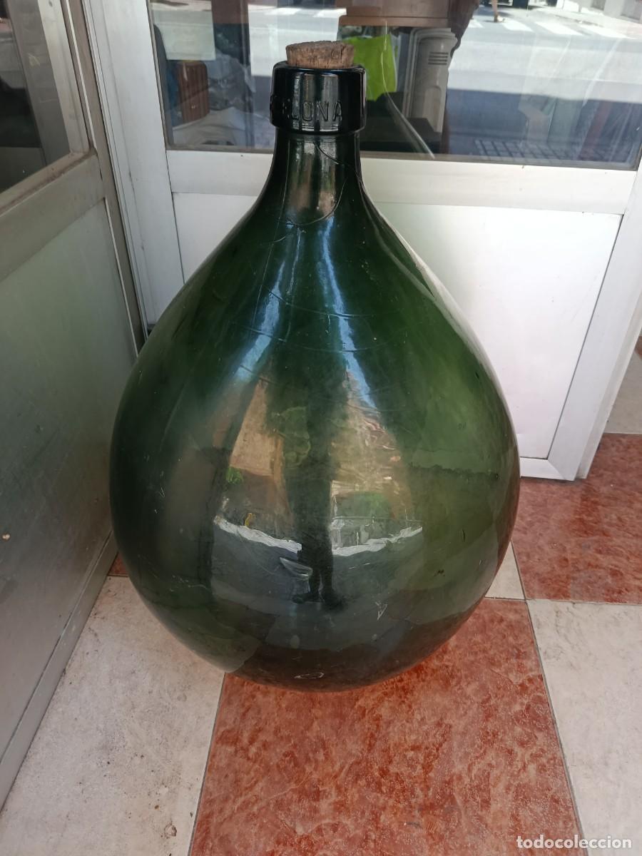 Botellas antiguas: Gran damajuana antigua - Foto 6