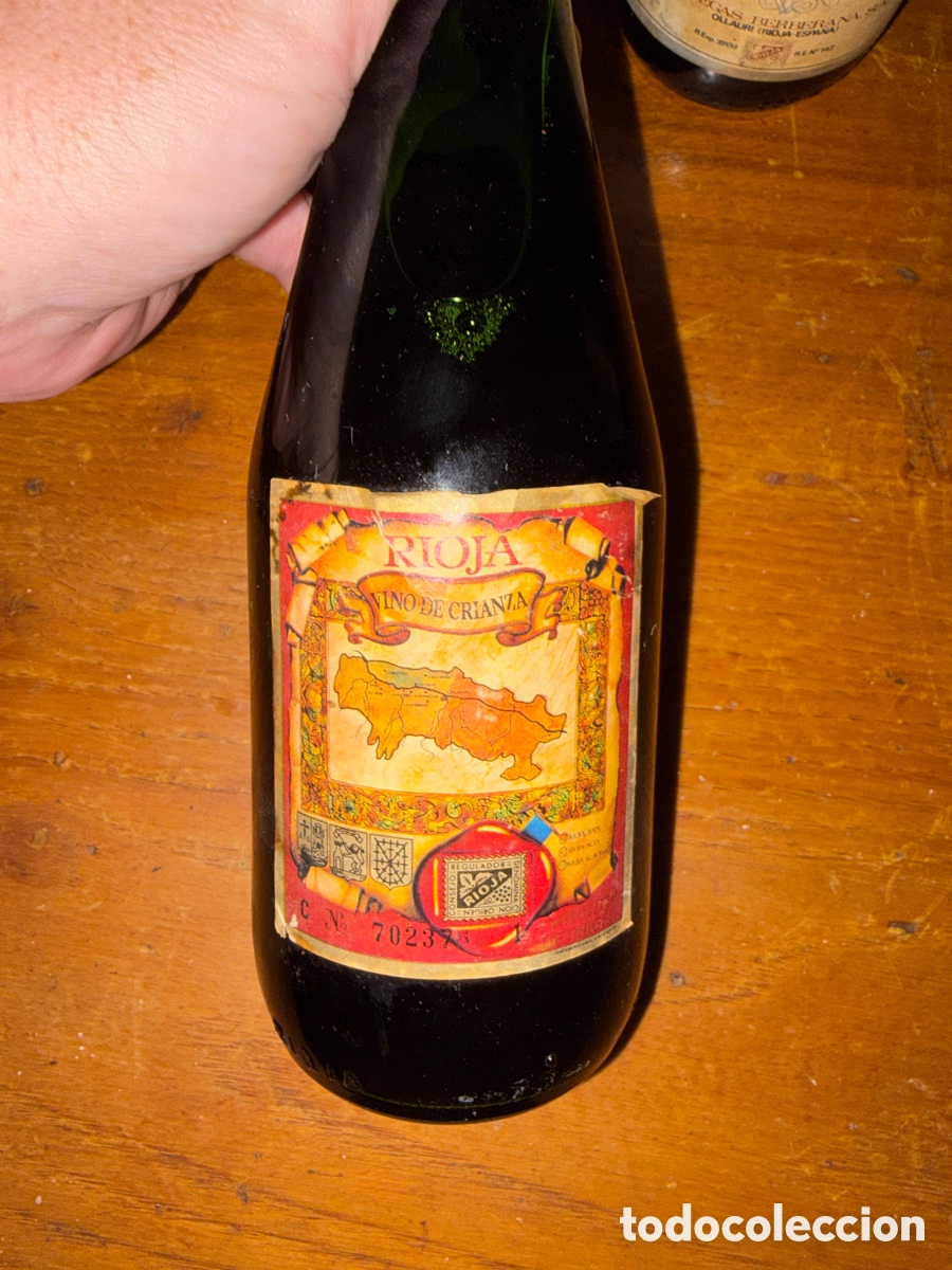 Botellas antiguas: Rioja berberana cata de plata - Foto 3