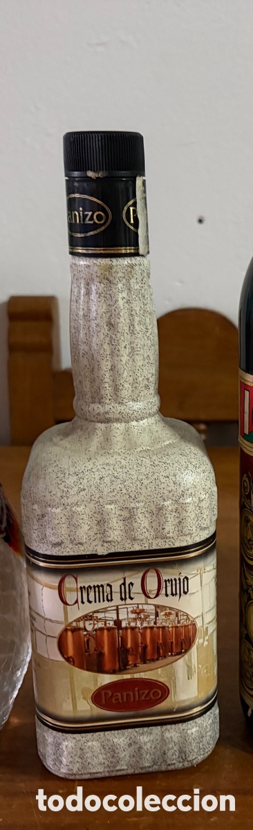 Botellas antiguas: Crema de orujo panizo - Foto 1