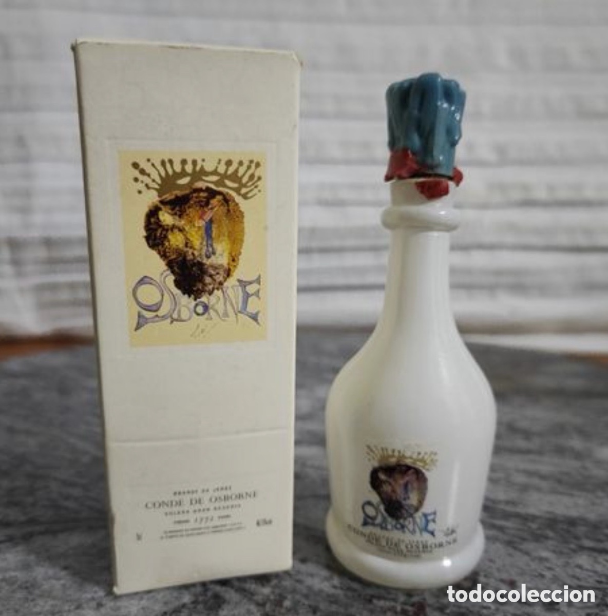 Botellas antiguas: Conde de osborne botella miniatura