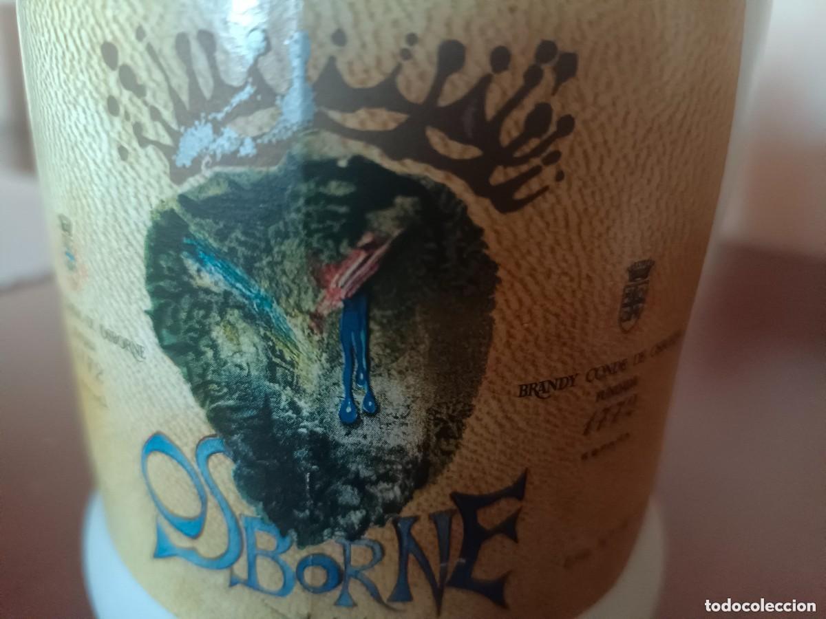 Botellas antiguas: Botella Osborne, Dal&iacute; - Foto 3