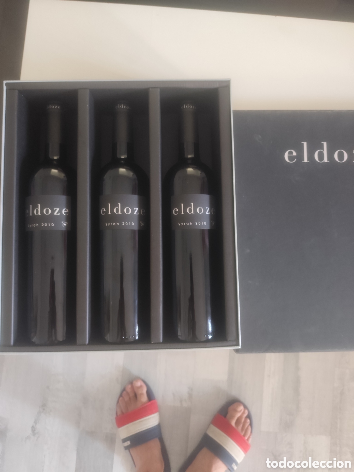 Botellas antiguas: Eldoze Syrah a&ntilde;ada 2010