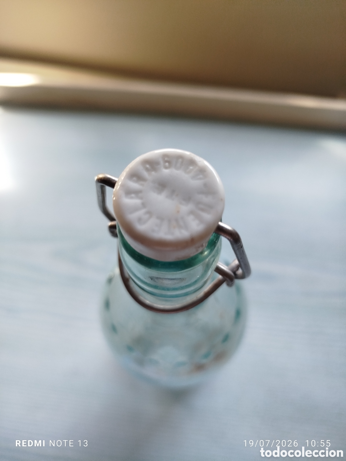 Botellas antiguas: Botella gaseosa schuss - Foto 5