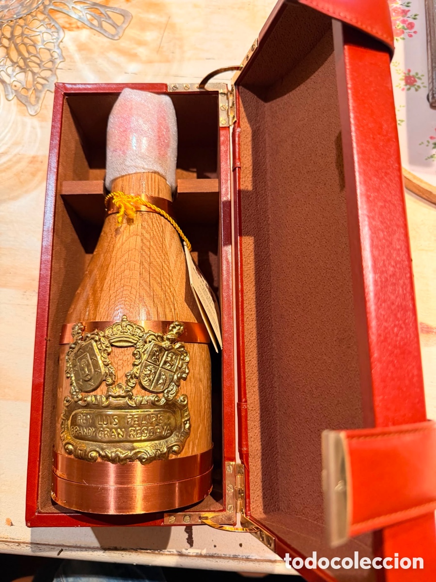 Botellas antiguas: Brandy Luis Felipe Gran Reserva N&ordm; 18 &ndash; Edici&oacute;n de Colecci&oacute;n &ndash; 70 cl &ndash;
