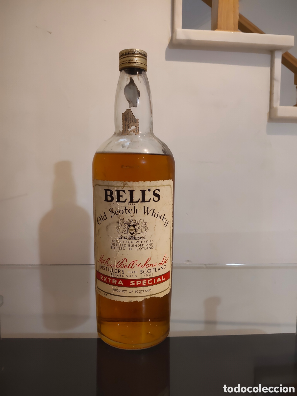 Botellas antiguas: Bell's Old Scoth Whisky Extra Special- Botella de 2,25 Litros- A&ntilde;os 60/70