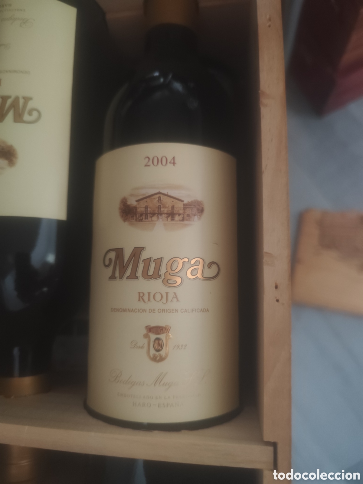 Botellas antiguas: Muga 2004 caja de 6 botellas