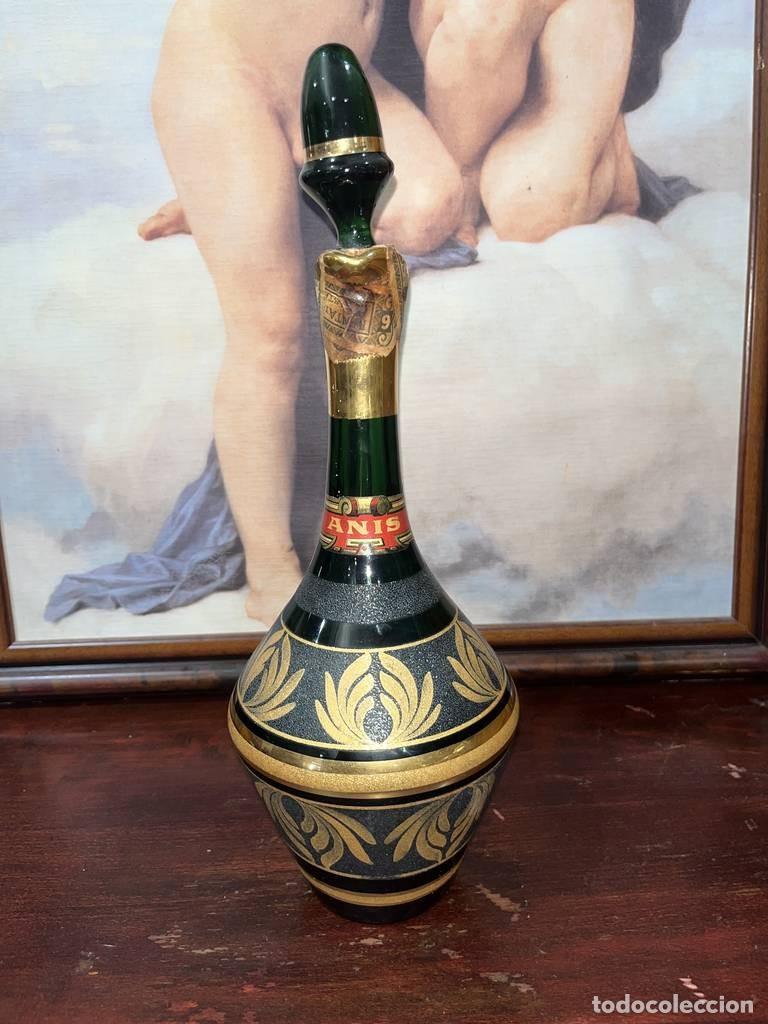 Botellas antiguas: ANTIGUA LICORERA DE AN&Iacute;S - Foto 2