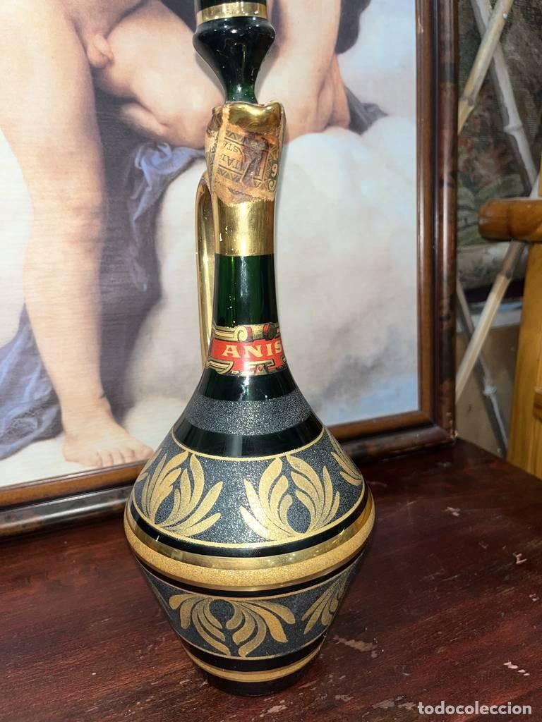 Botellas antiguas: ANTIGUA LICORERA DE AN&Iacute;S - Foto 4