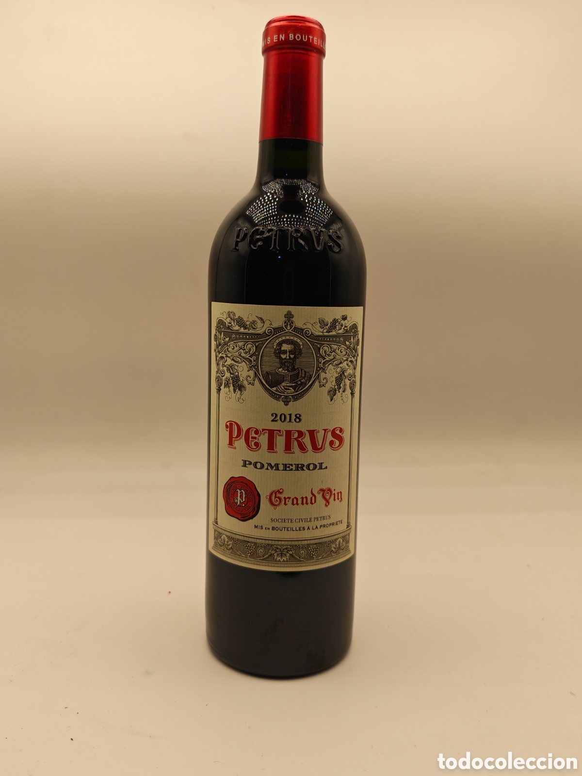 Botellas antiguas: Petrus pomerol 2018 french wine