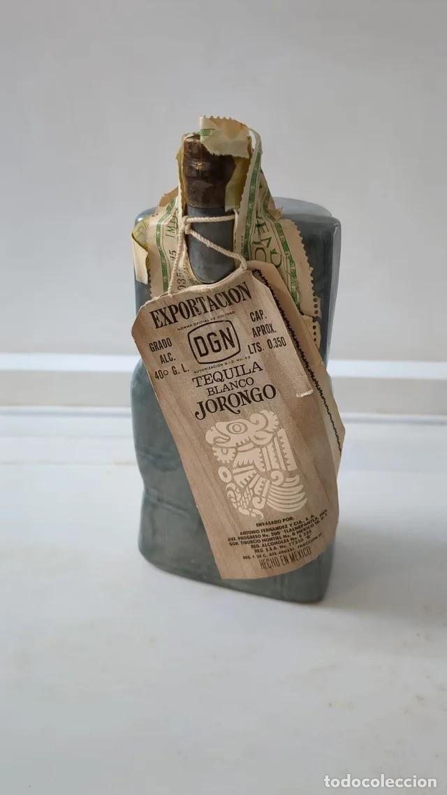 Botellas antiguas: Botellas coleccionables Tequila Jorongo - Foto 8