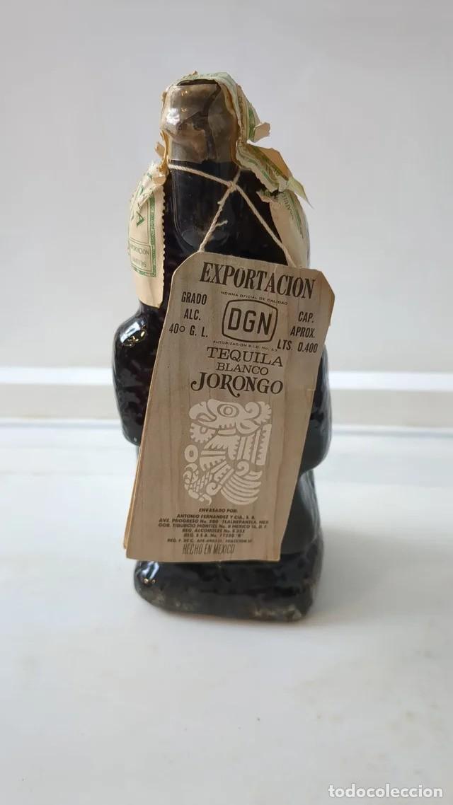 Botellas antiguas: Botellas coleccionables Tequila Jorongo - Foto 17