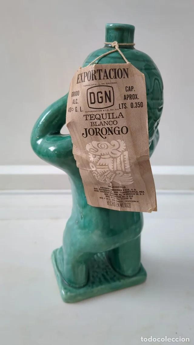 Botellas antiguas: Botellas coleccionables Tequila Jorongo - Foto 2