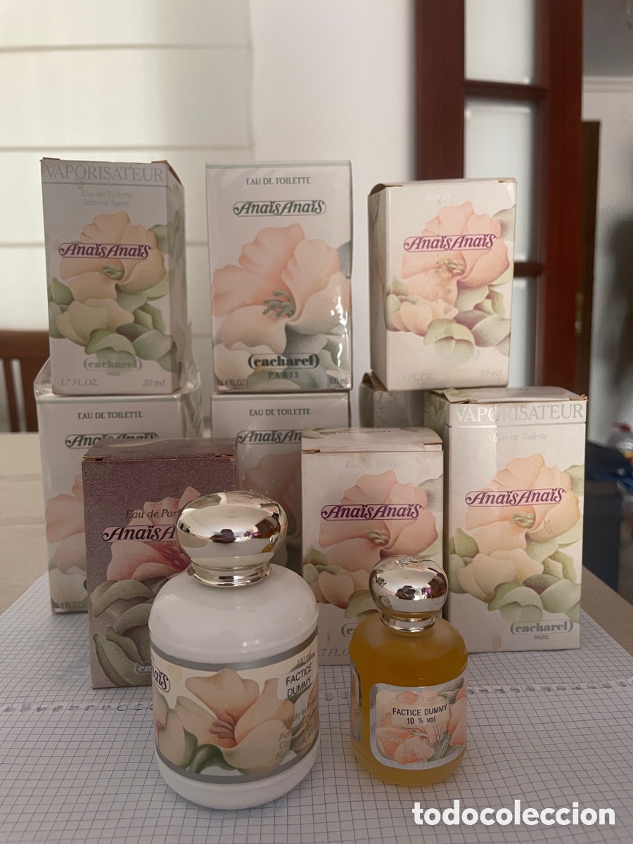 Botellas antiguas: An&aacute;is An&aacute;is Cacharel, 9 factices