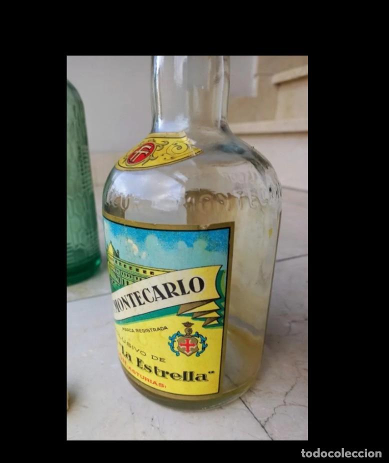 Botellas antiguas: Antigua botella La Estrella, Gijon - Foto 3