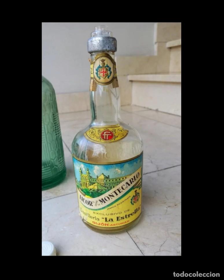 Botellas antiguas: Antigua botella La Estrella, Gijon - Foto 4