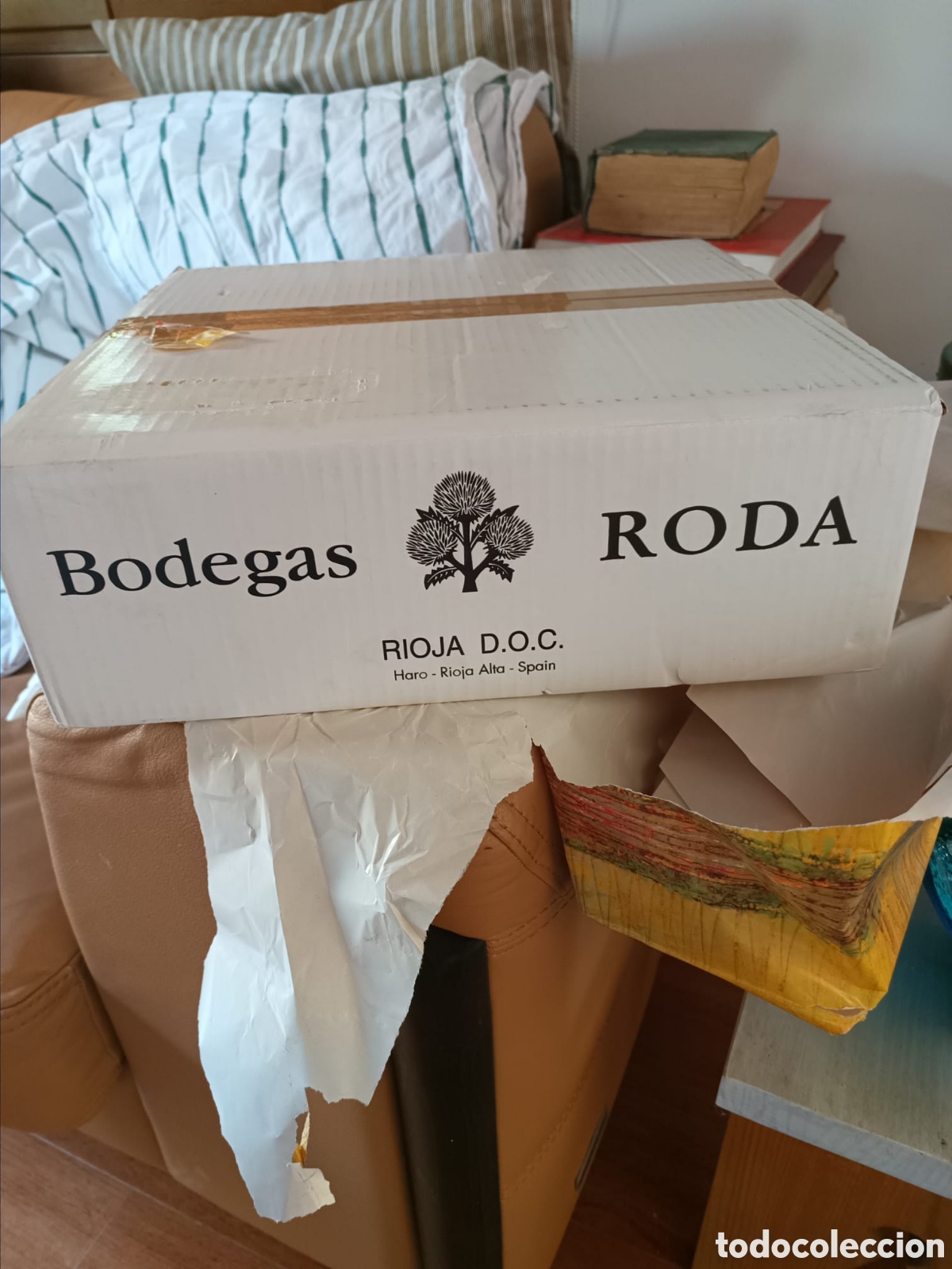Botellas antiguas: Caja 3 botellas 1.5l Roda reserva 1997
