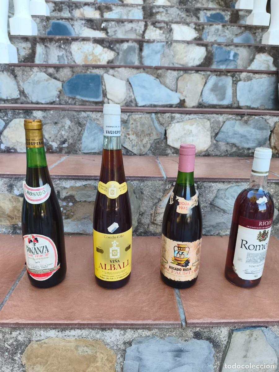 Alte Flaschen: Pack botellas de vino a&ntilde;os 70/80