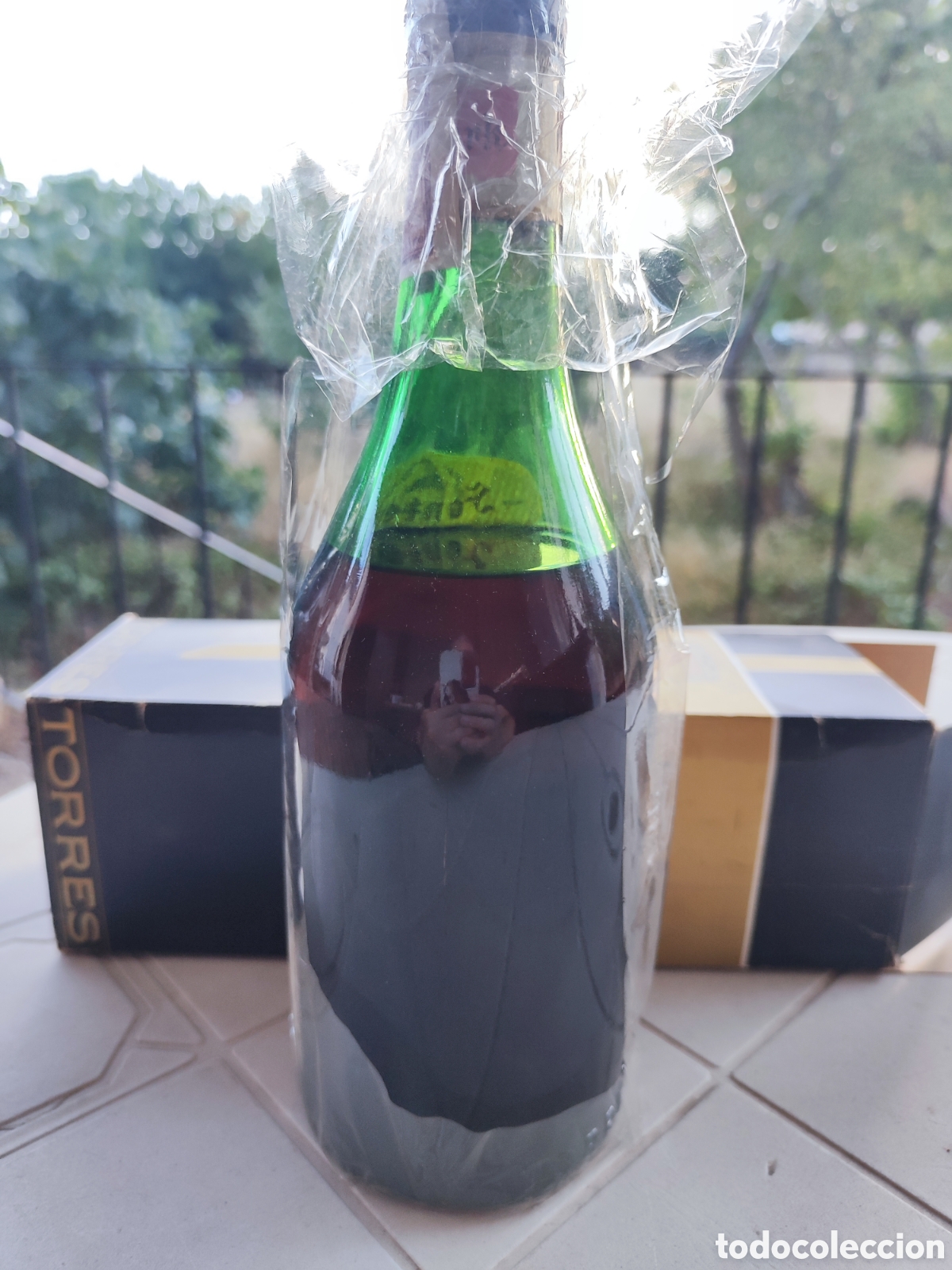 Botellas antiguas: Botella de Brandy Imperial Fontenac - Foto 3