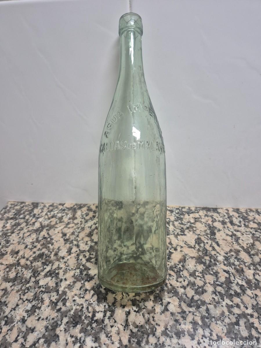 Botellas antiguas: ANTIGUA BOTELLA AGUA IMPERIAL CALDAS DE MALAVELLA.