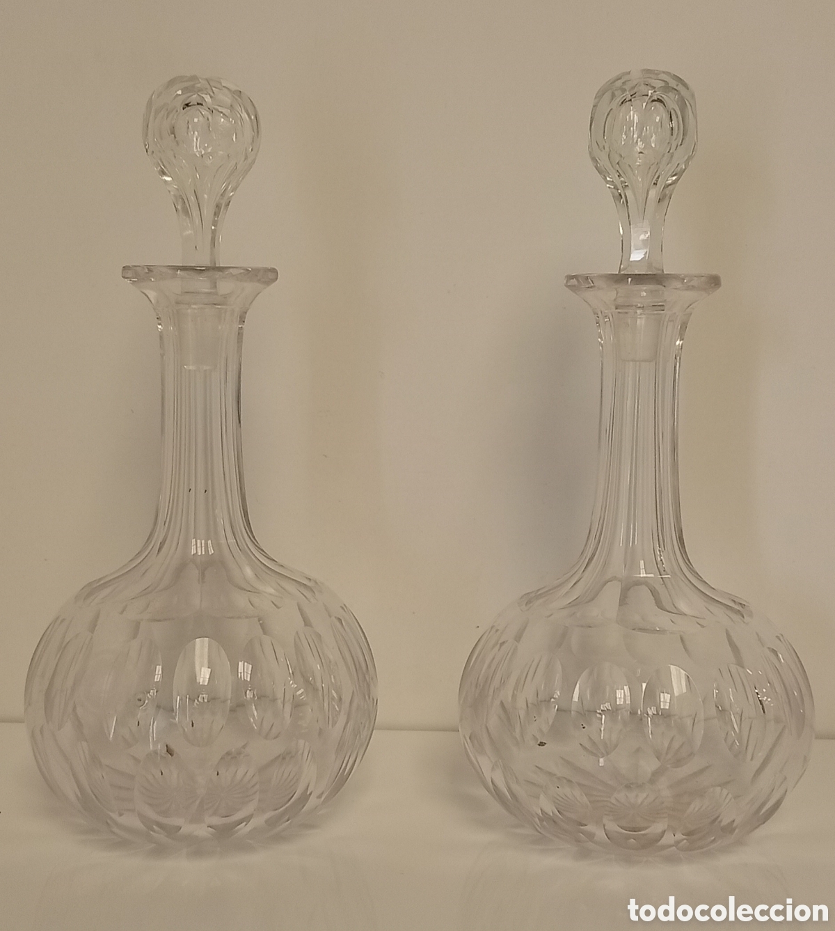 Botellas antiguas: LICORERAS O DECANTADORES DE CRISTAL