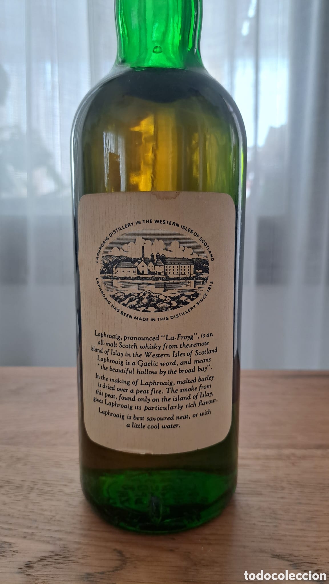 Botellas antiguas: Laphroaig 10 years old - Foto 4