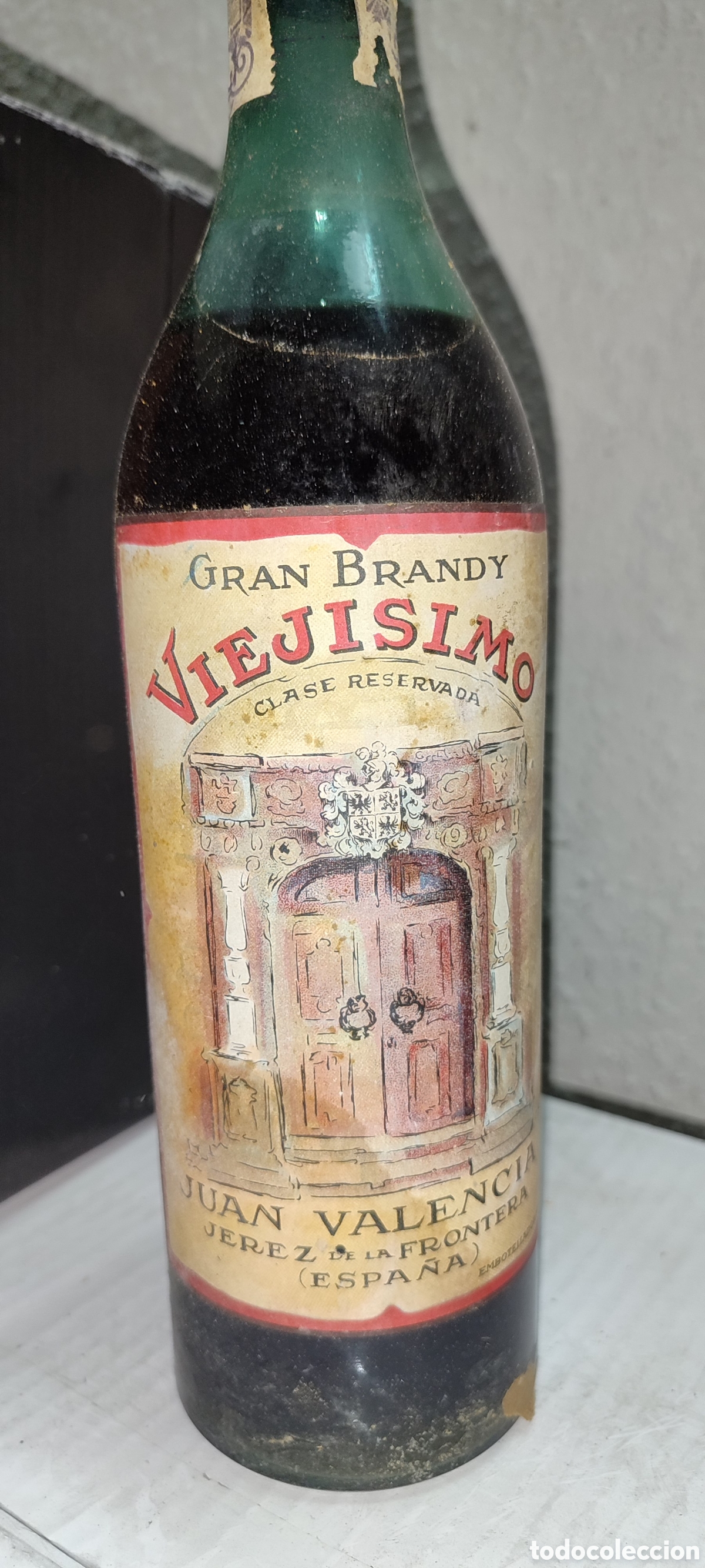 Botellas antiguas: Colecci&oacute;n Brandy antiguos - Foto 7