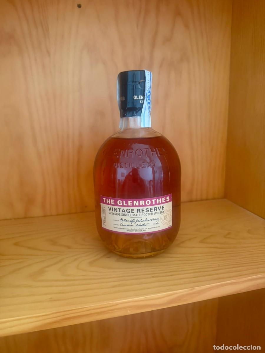 Botellas antiguas: Whisky escoc&eacute;s The Glenrothes reserva vintage