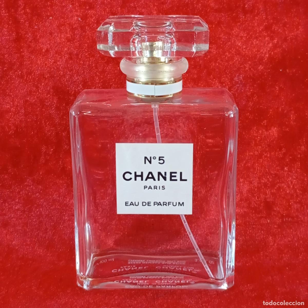 Botellas antiguas: CHANEL N&ordm; 5 - EAU DE PARFUM - PARIS - PERFUME - 100 ml - FRASCO PERFUME VACIO