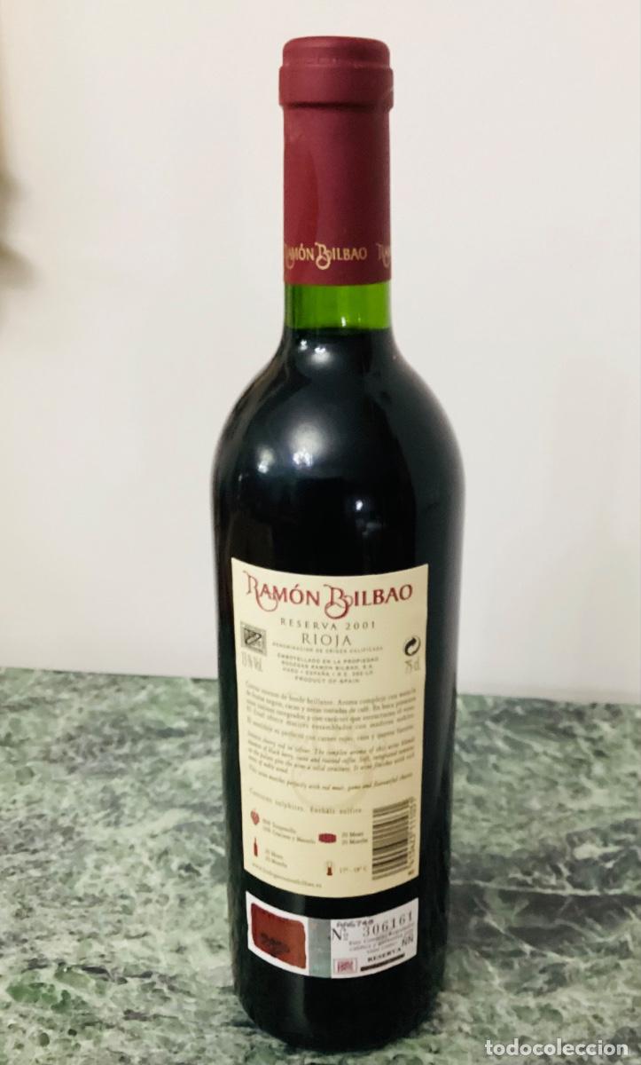 Botellas antiguas: Caja de 6 botellas Ram&oacute;n Bilbao(Rioja) reserva 2001
