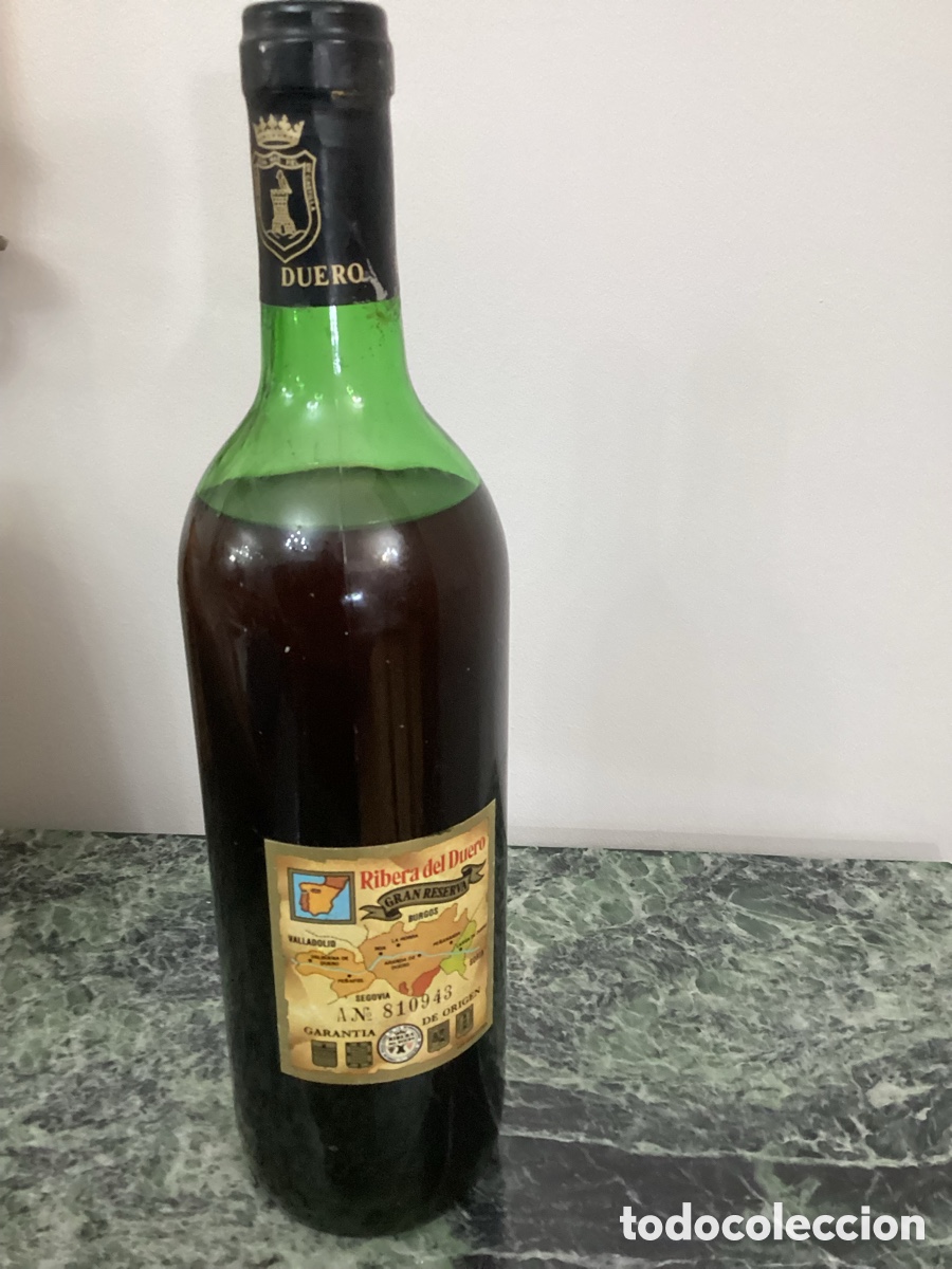 Botellas antiguas: Botella vino Protos gran reserva de 1983 - Foto 2