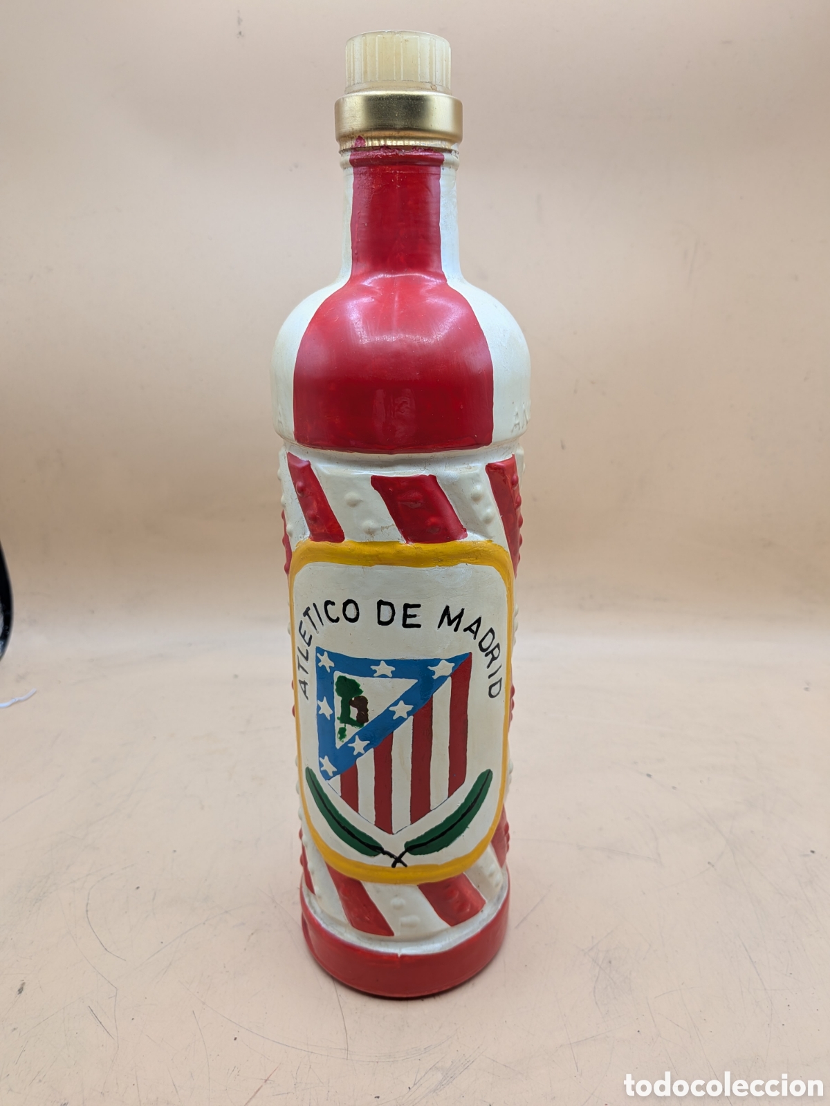 Botellas antiguas: RARA BOTELLA AN&Iacute;S CASTELLANA SEGOVIA ATL&Eacute;TICO DE MADRID