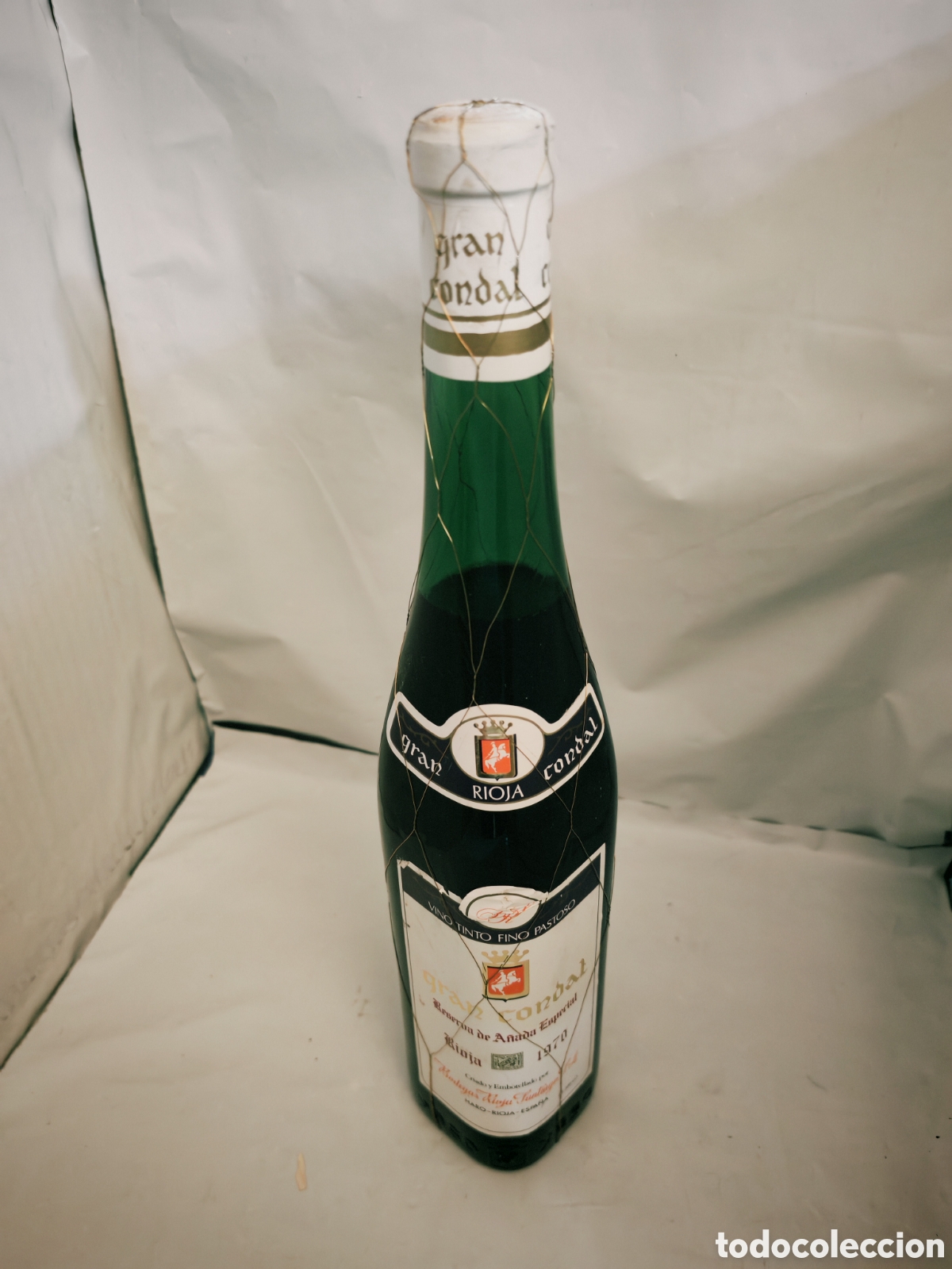 Botellas antiguas: Vino Gran Condal Rioja Reserva de A&ntilde;ada Especial 1970