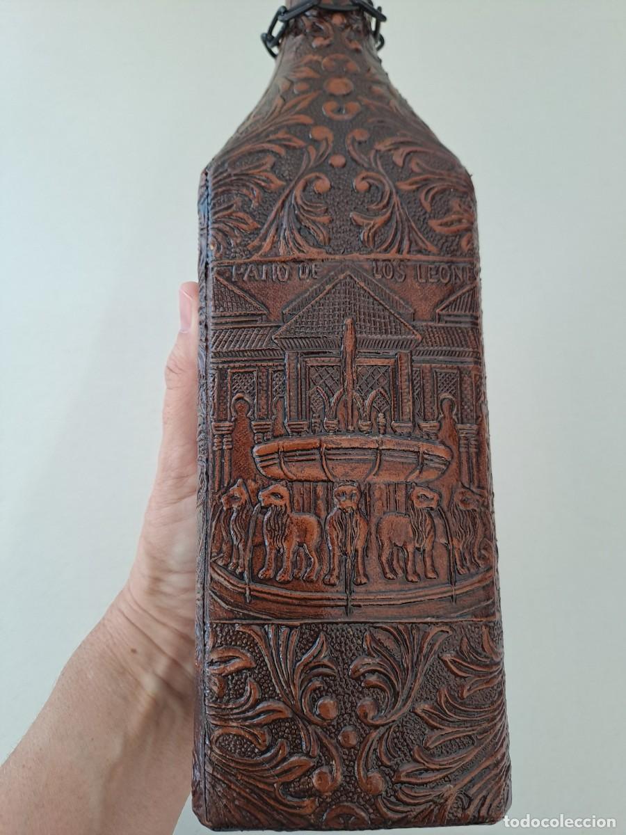 Botellas antiguas: Botella y Vaso Decorados Granada - Foto 5