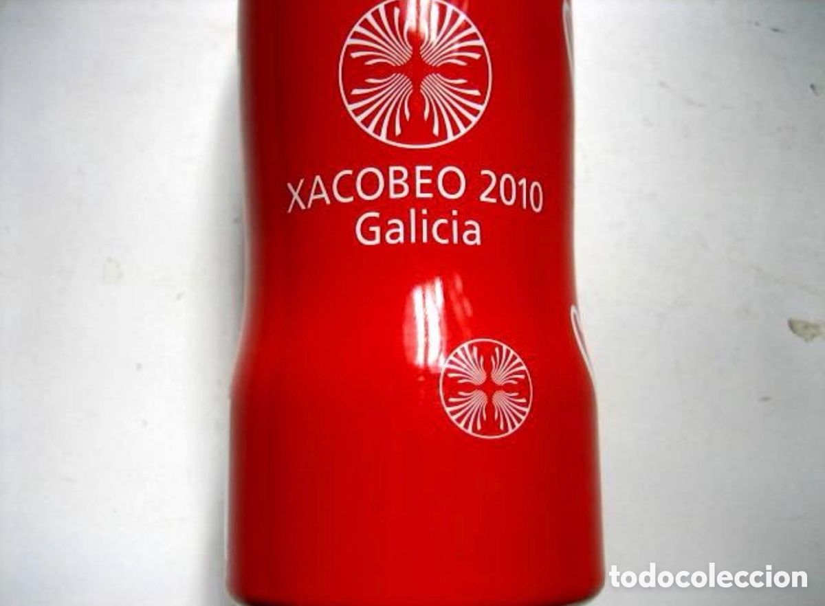 Botellas antiguas: Botella coca-cola Xacobeo - Foto 5