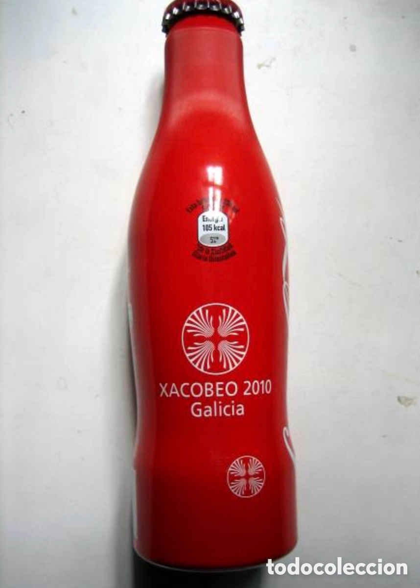 Botellas antiguas: Botella coca-cola Xacobeo - Foto 6