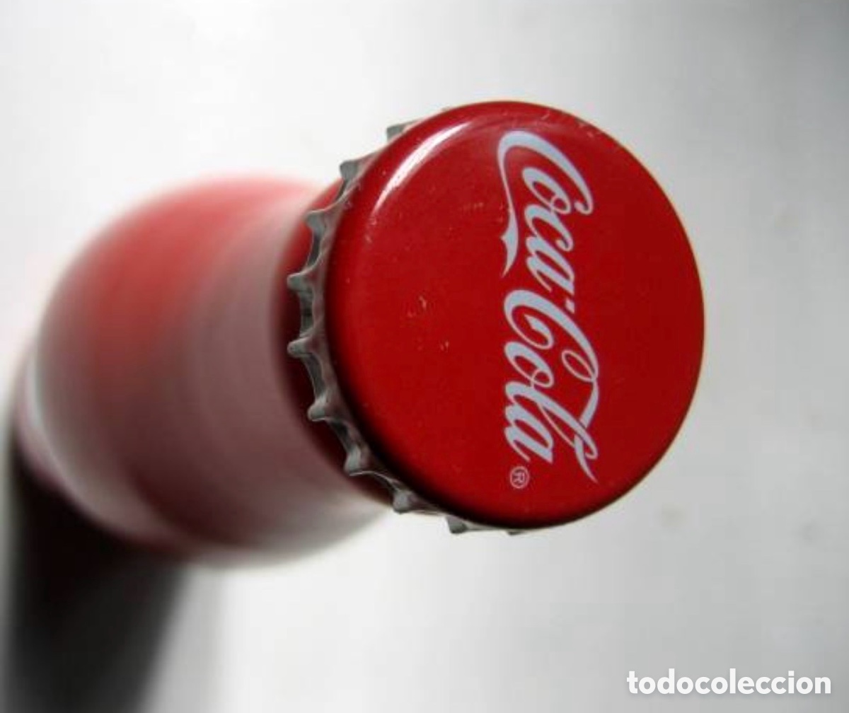 Botellas antiguas: Botella coca-cola Xacobeo