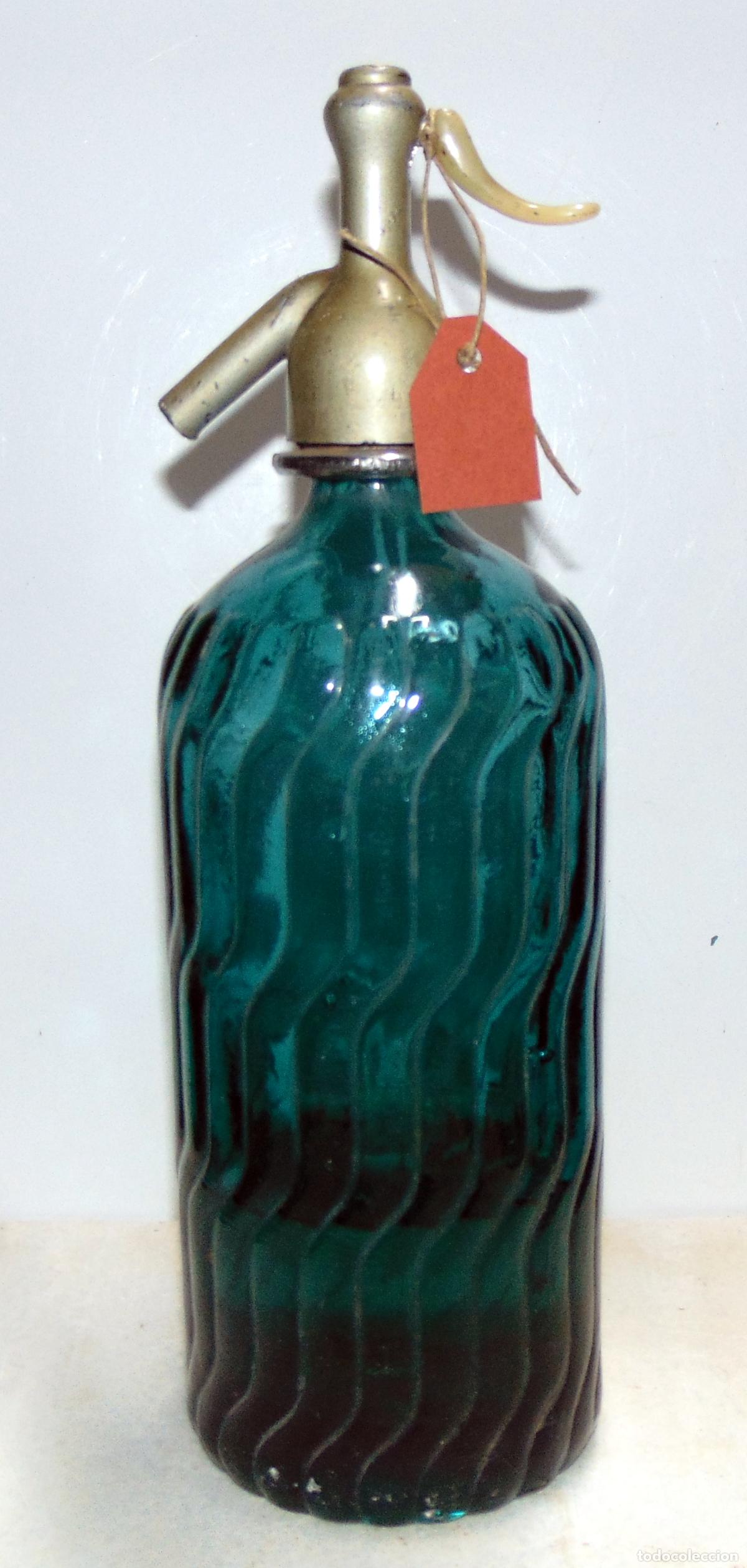 Botellas antiguas: SIFON EN RELIEVE MODERNISTA