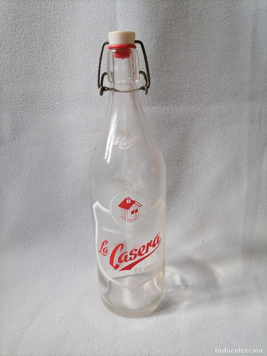 Botellas antiguas: Botella de Gaseosa La Casera Antigua